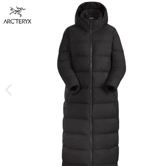 ARC'TERYX Womens Prema Down Coat Black Sz Small - Picture 3 of 3